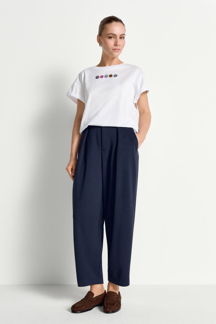 Boyfriend Sparkle Organic Shirt, white 100 Bild 2