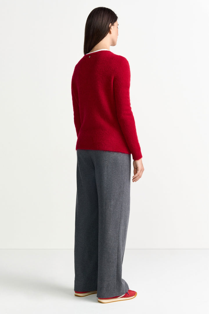 Cozy Crew Neck, holiday red 557 Bild 4