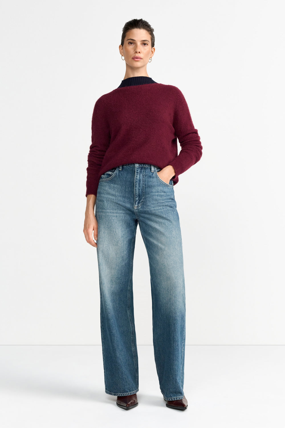 Cozy Crew Neck, ruby glow 599 Bild 2