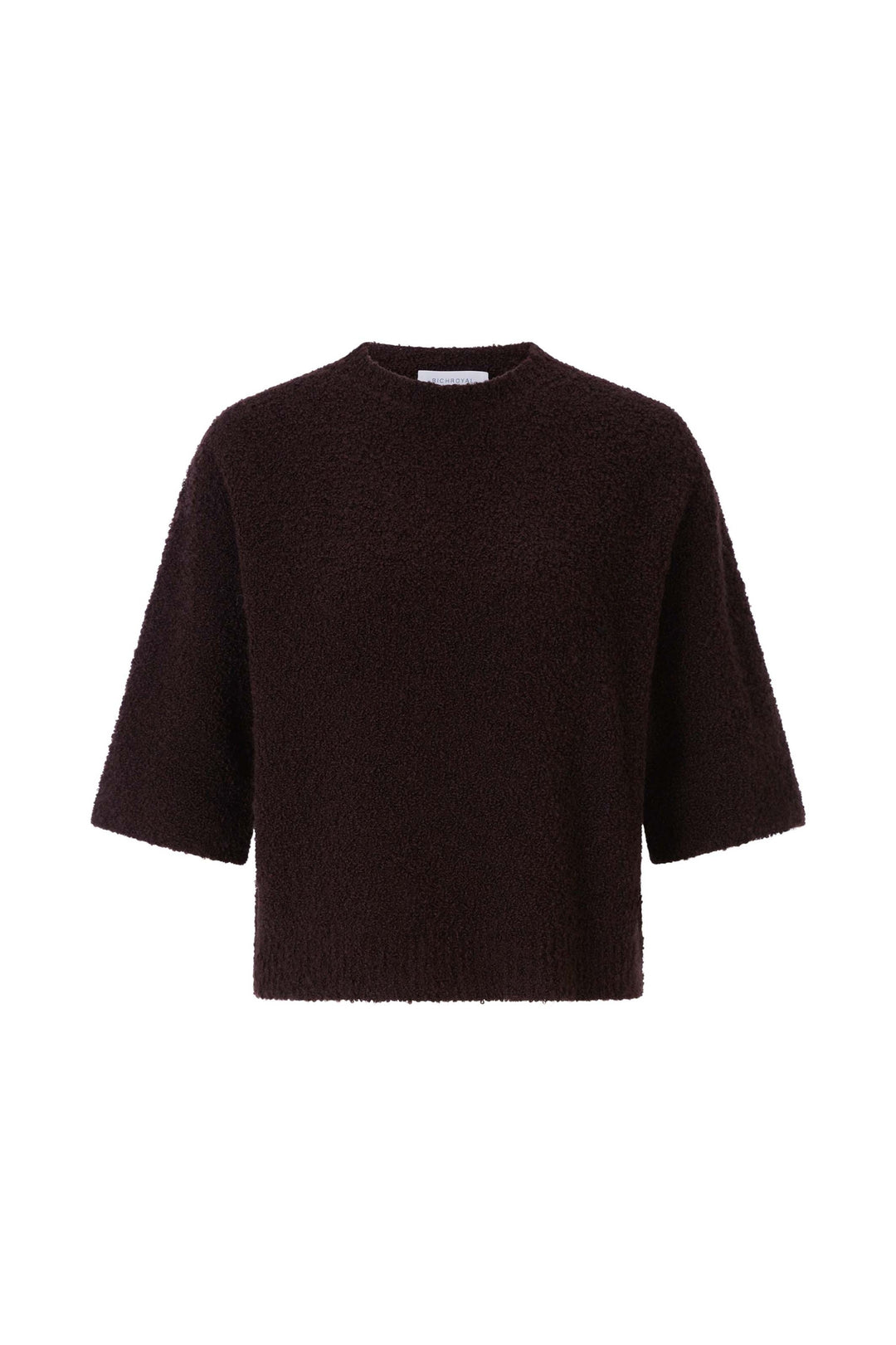 Crew NK SH Sleeve Oversized Bouclé, chocolate torte 298 Bild 1