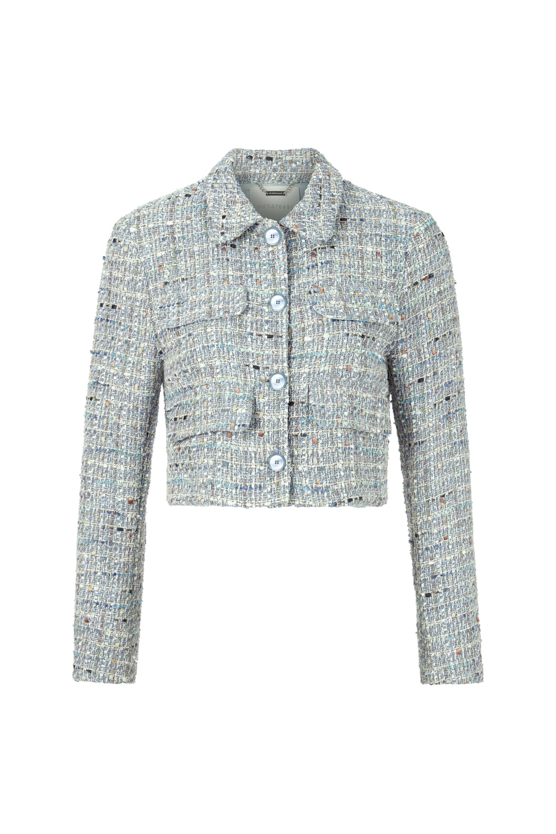 Cropped boucle jacket, sailor sky 732 Bild 1