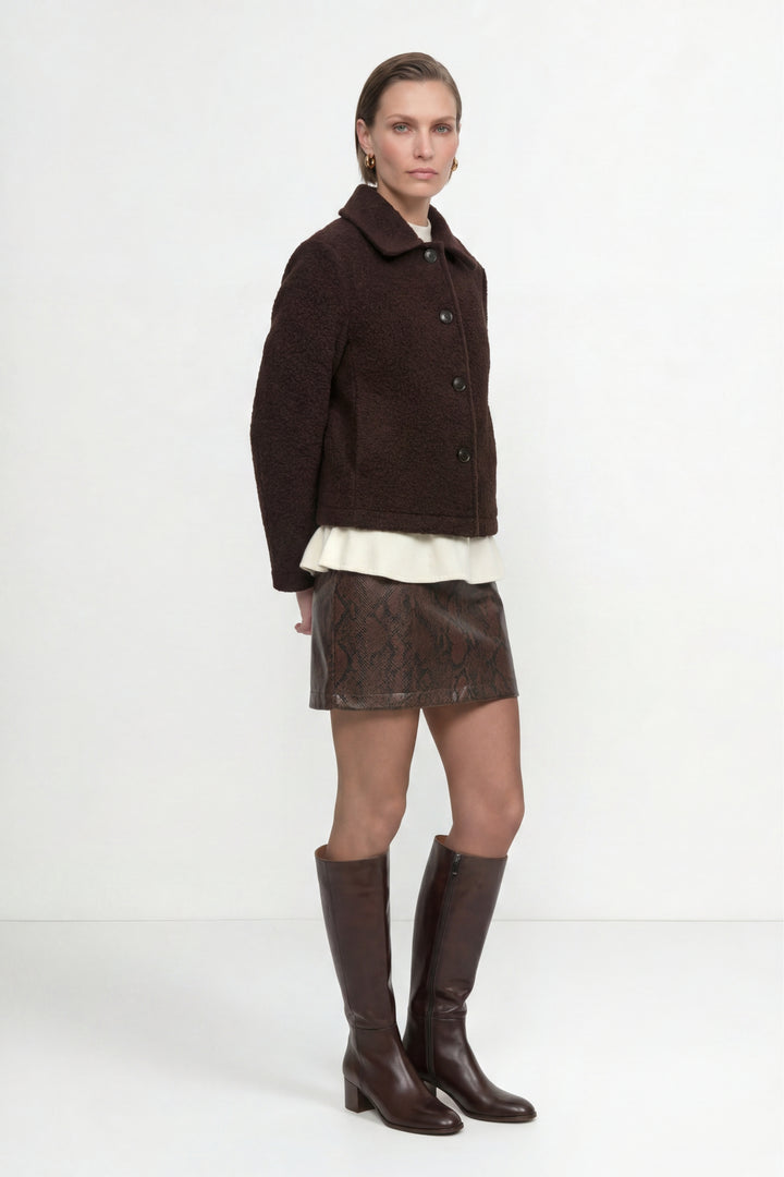 Curly Basic Jacket, chocolate torte 298 Bild 2