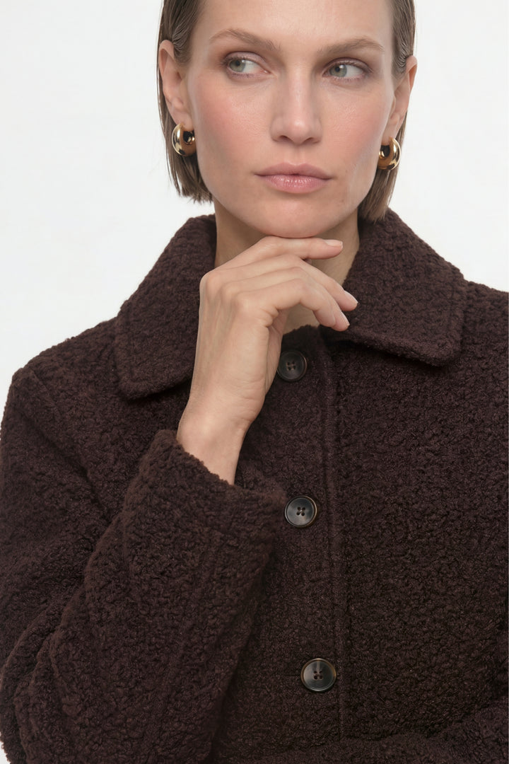Curly Basic Jacket, chocolate torte 298 Bild 5