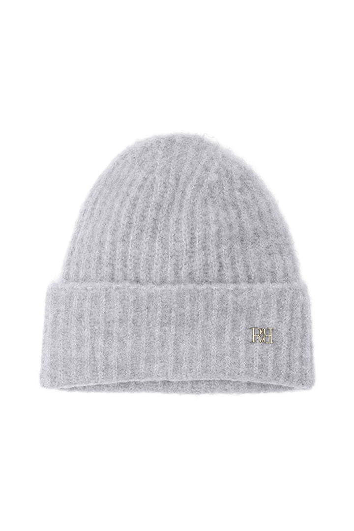Knitted Logo Beanie, grey melangé 845 Bild 1