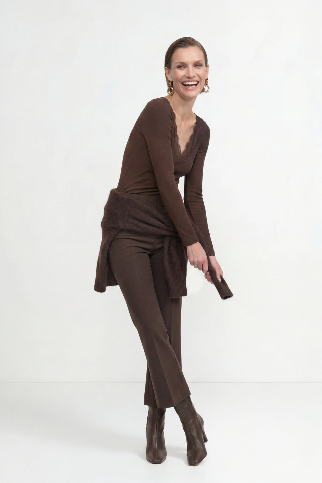 Lace Longsleeve, chocolate torte 298 Bild 2