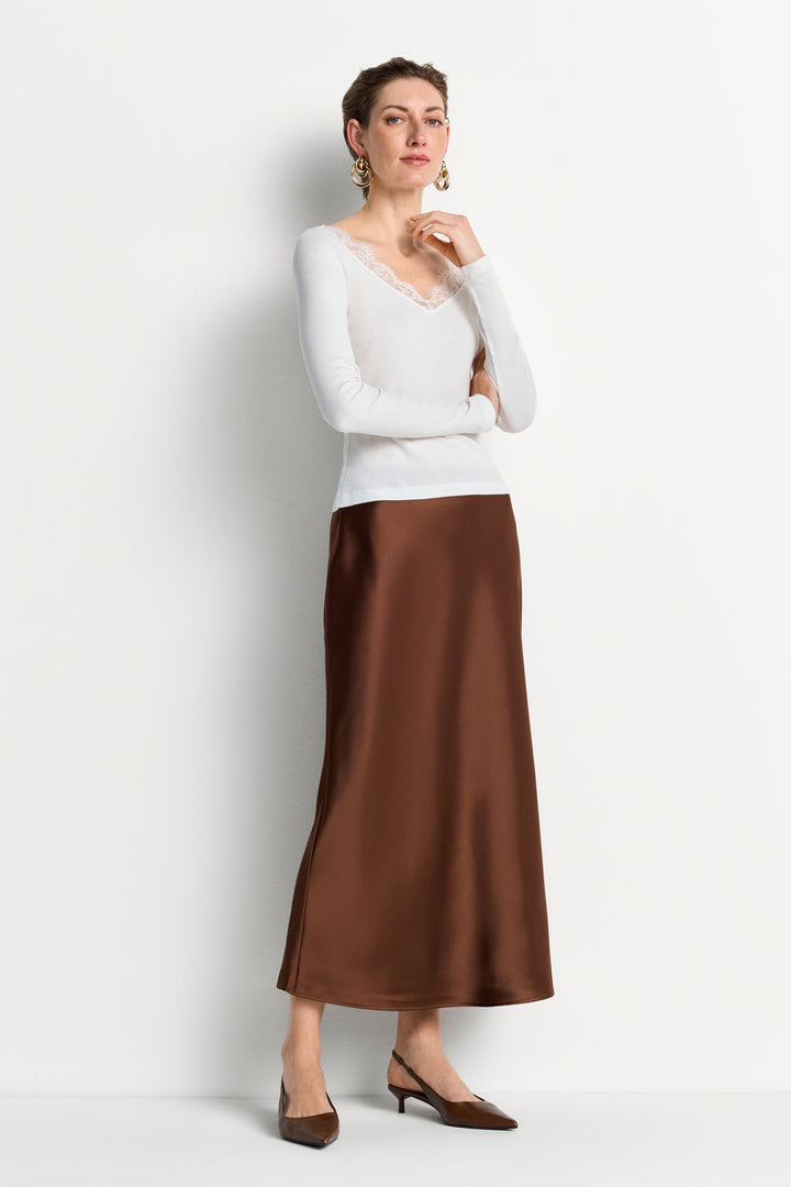 Lace Longsleeve, pearl white 113 Bild 1
