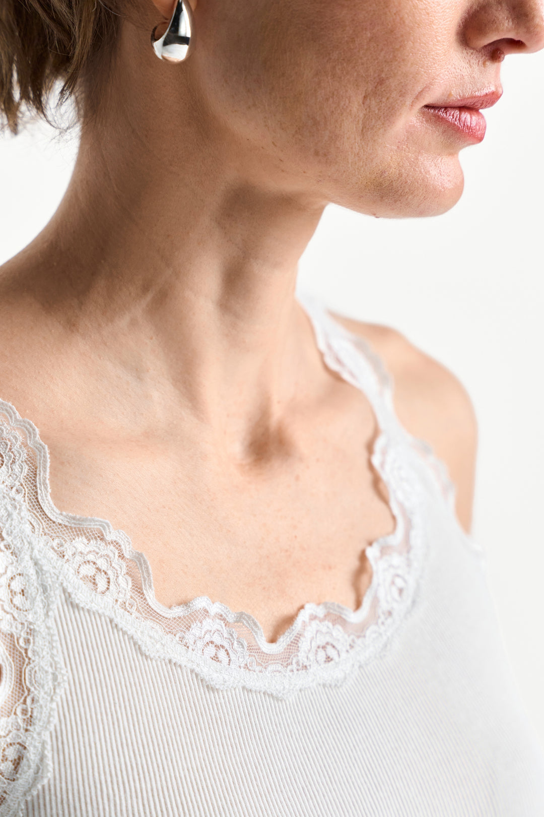Lace Top, pearl white 113 Bild 5