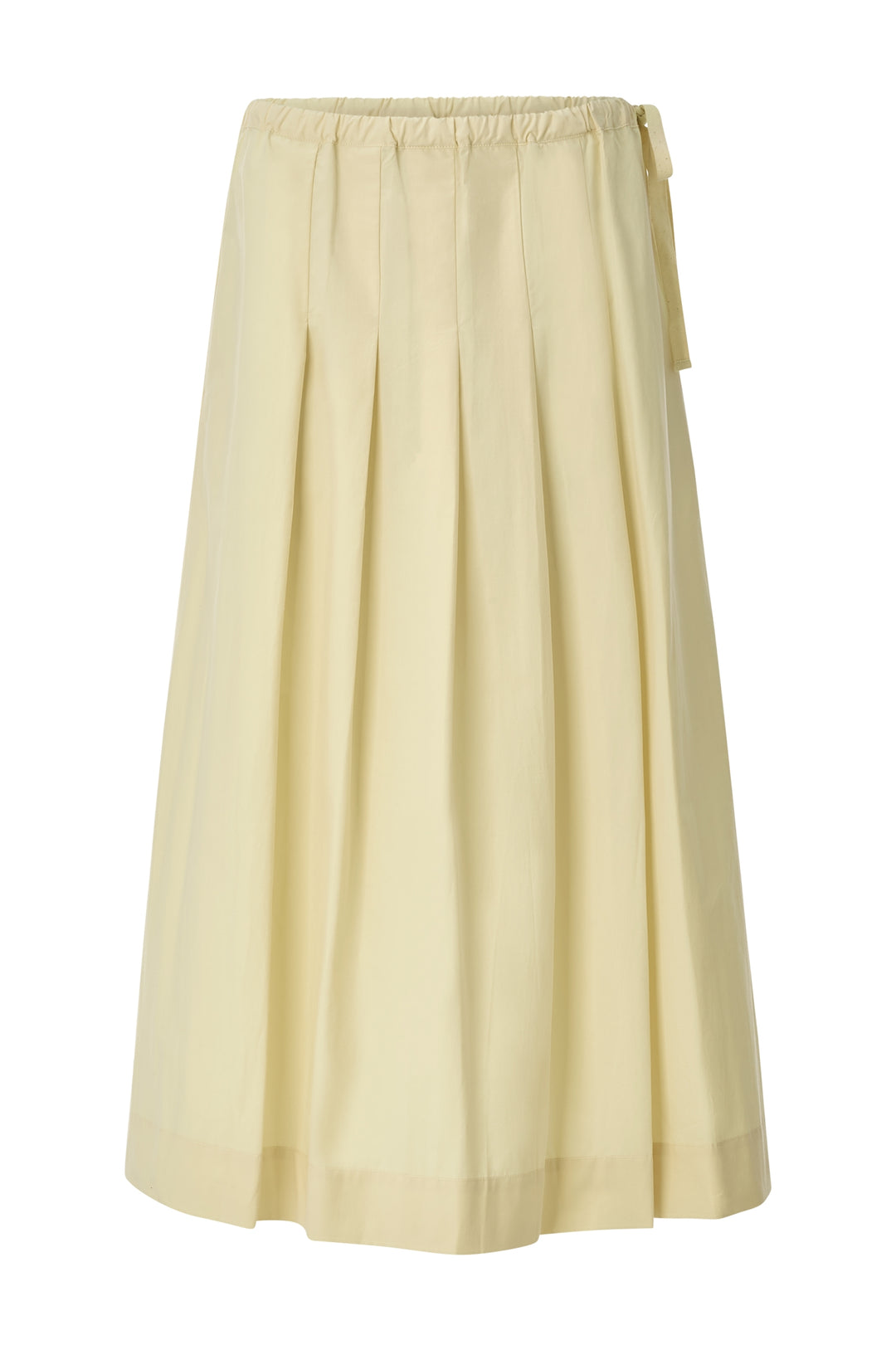 Midi cotton skirt, soft butter 150 Bild 1
