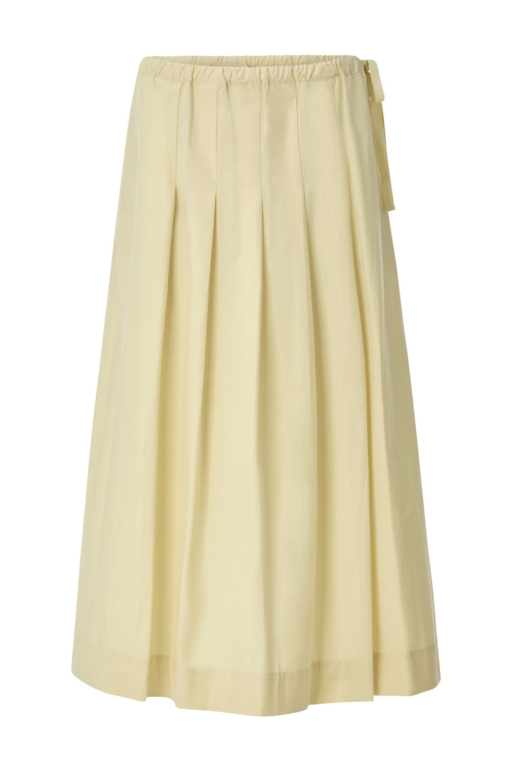 Midi cotton skirt, soft butter 150 Bild 1