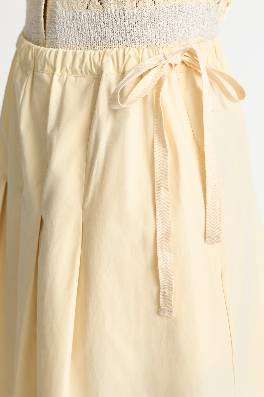 Midi cotton skirt, soft butter 150 Bild 5