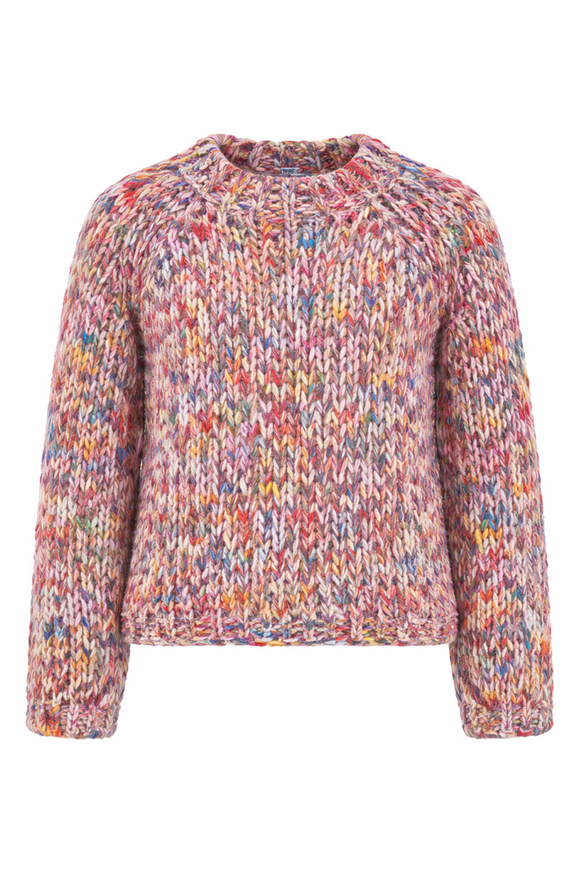 Multicoloured Mock Neck, mandarina 523 Bild 1