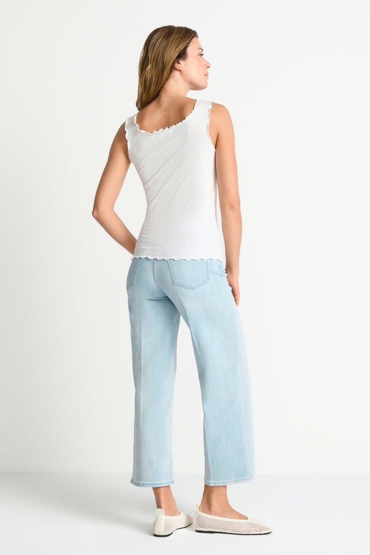 O Frill Top, white 100 Bild 3