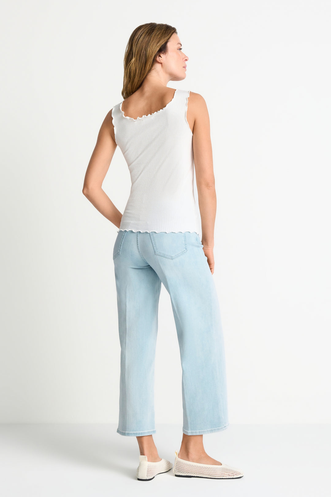 O Frill Top, white 100 Bild 4
