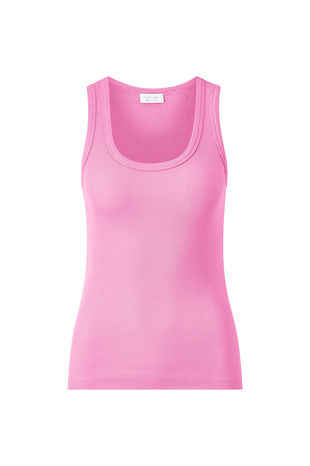Organic Rib Tank Top, bubblegum pink 528 Bild 1