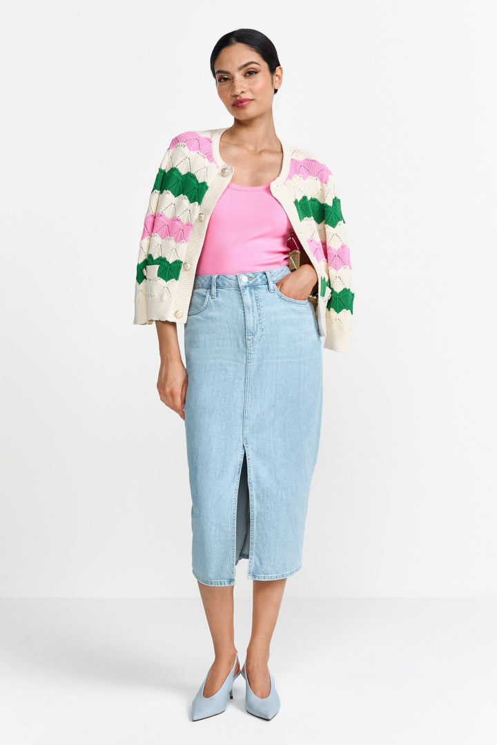 Organic Rib Tank Top, bubblegum pink 528 Bild 2