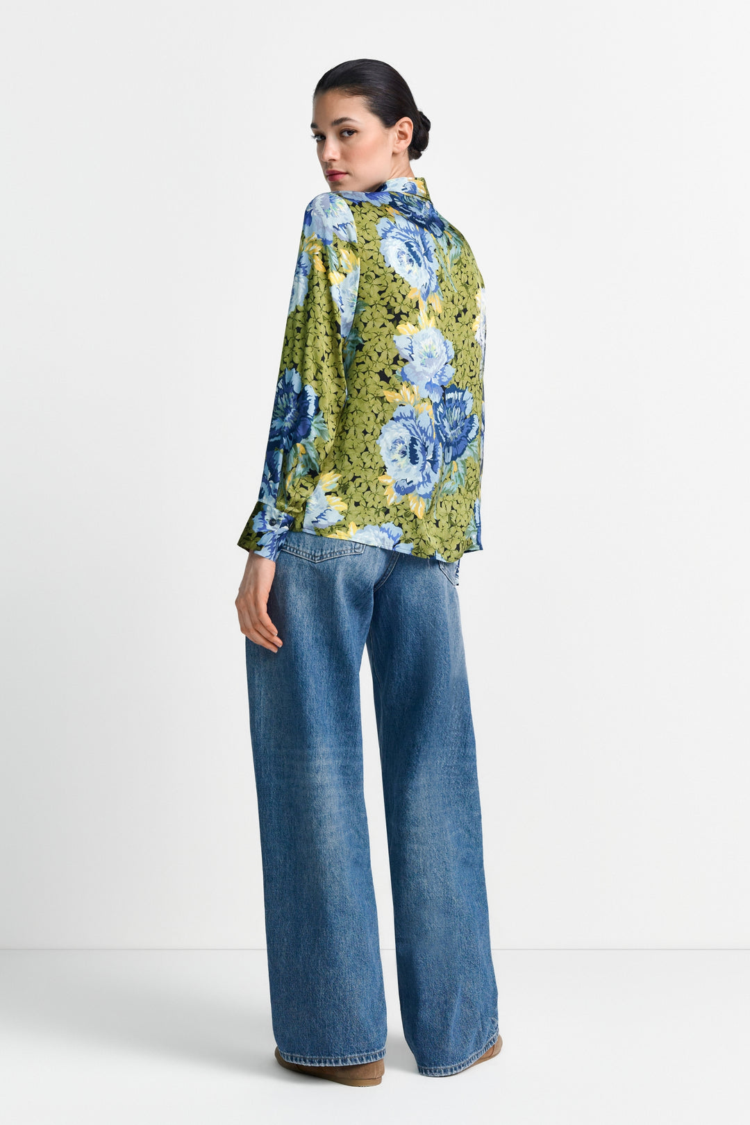 Printed Blouse, urban lime 395 Bild 4