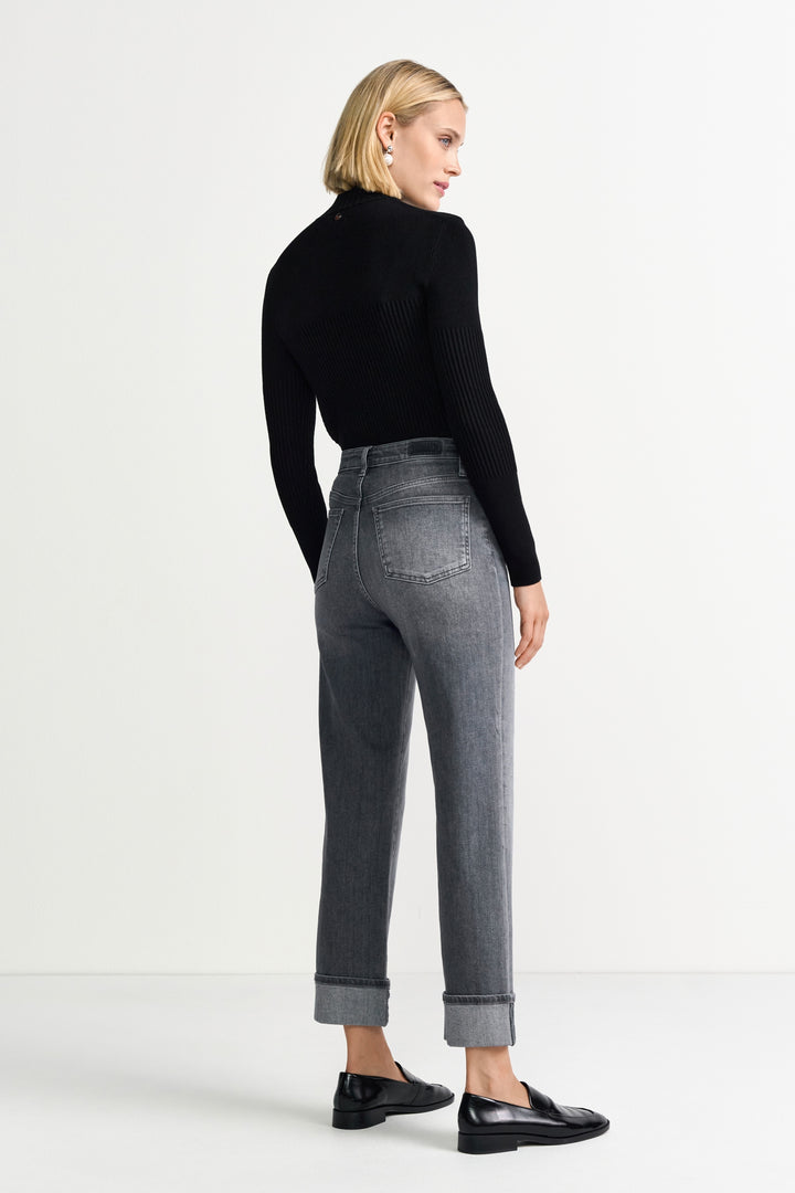 Relaxed Grey Roll-Up Denim, denim grey 800 Bild 4