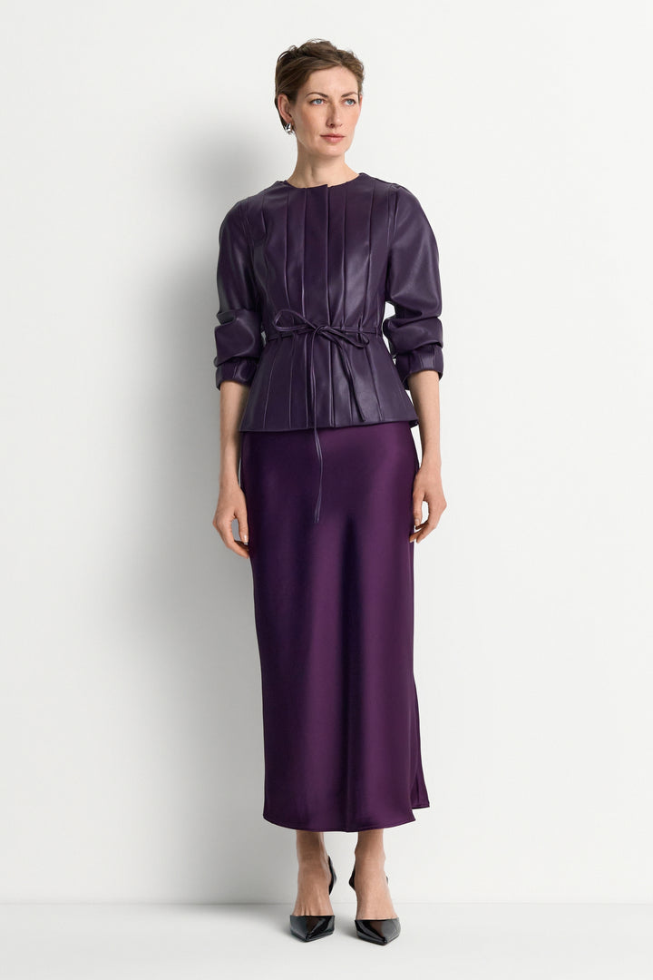 Satin Midi Skirt, mulberry 686 Bild 2