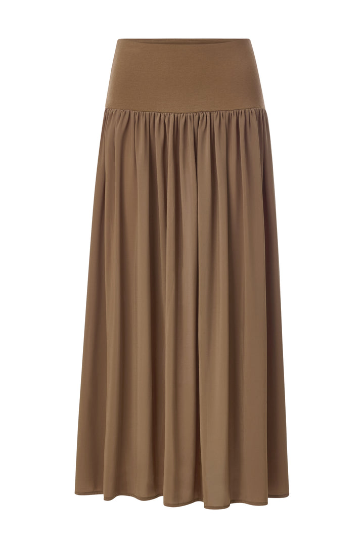 Scuba Mini Peplum Skirt, coconut bark 281 Bild 1