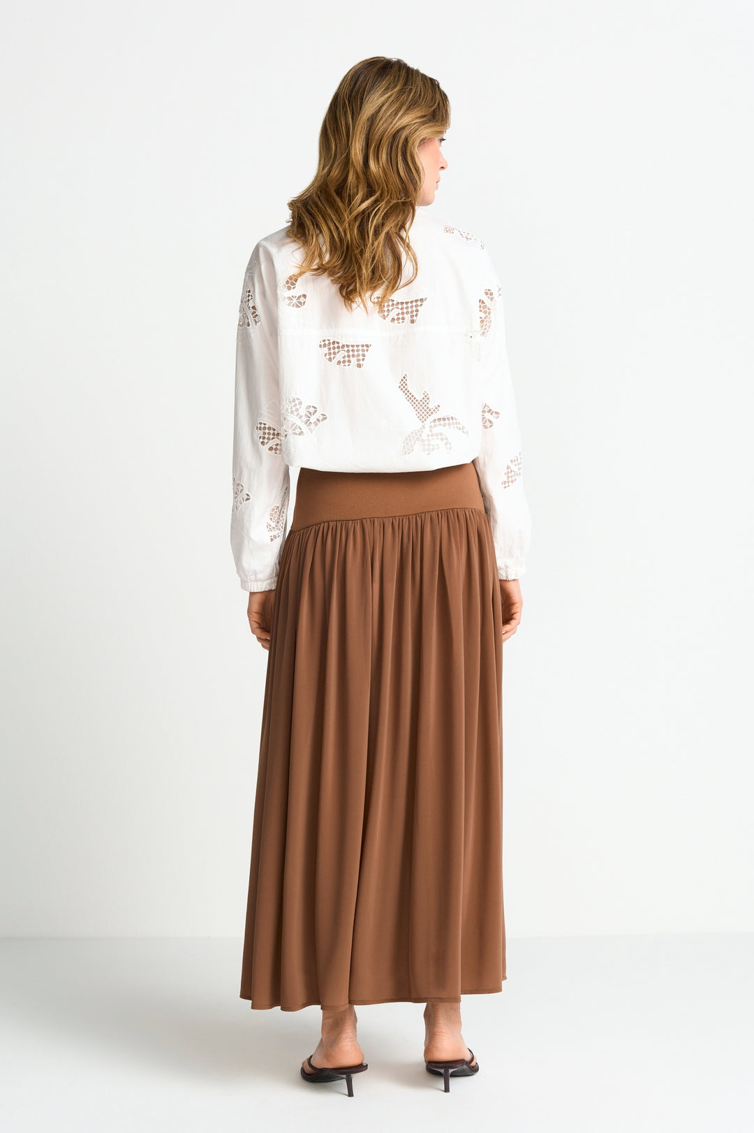 Scuba Mini Peplum Skirt, coconut bark 281 Bild 4