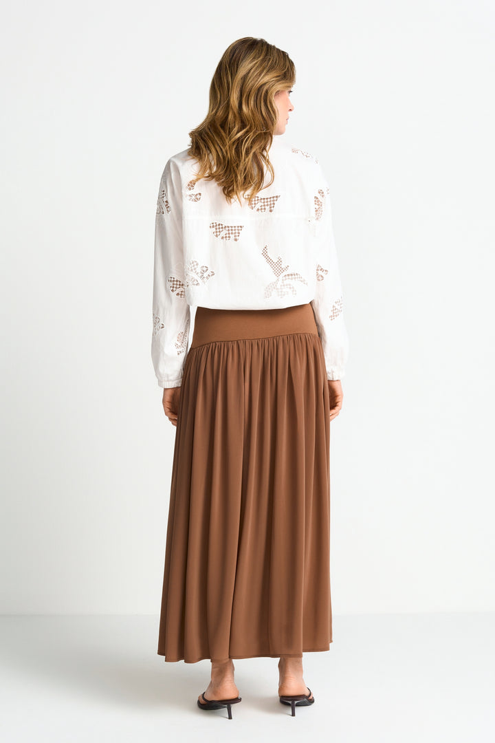 Scuba Mini Peplum Skirt, coconut bark 281 Bild 4