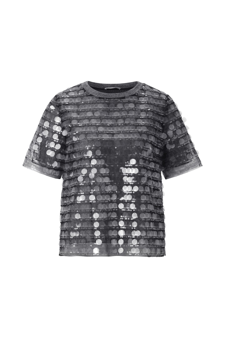 Sequin Shirt, grey melangé 845 Bild 1