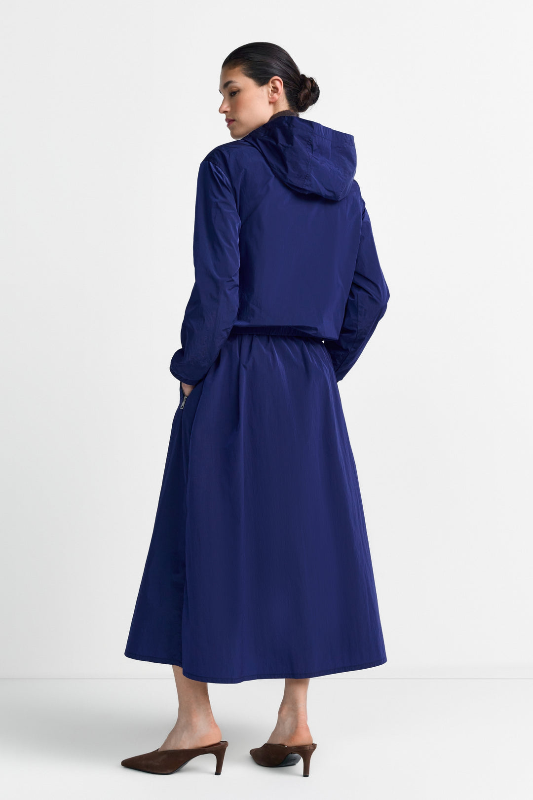 Short Hooded Wind Breaker, midnight blue 781 Bild 4