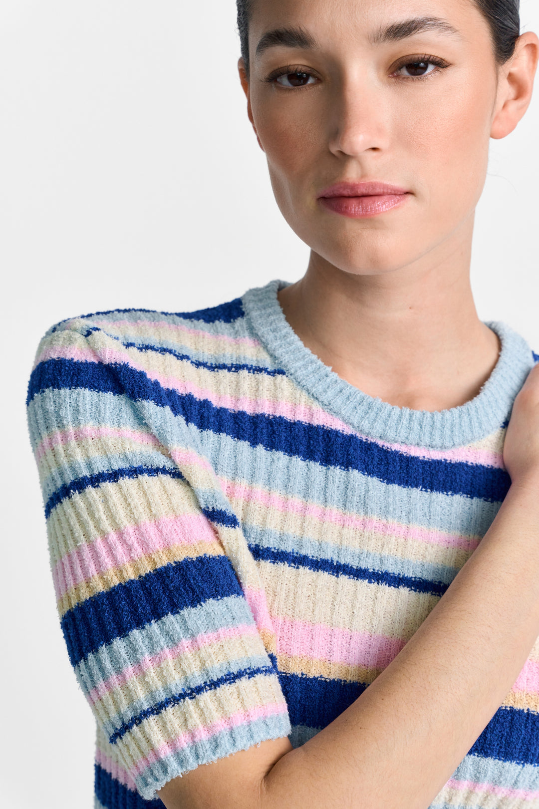 Striped Short Sleeved Crew-Neck, original 999 Bild 5