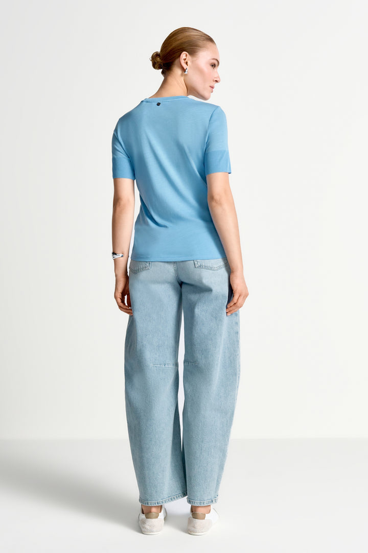 T Fineknit Shirt, sailor sky 732 Bild 4