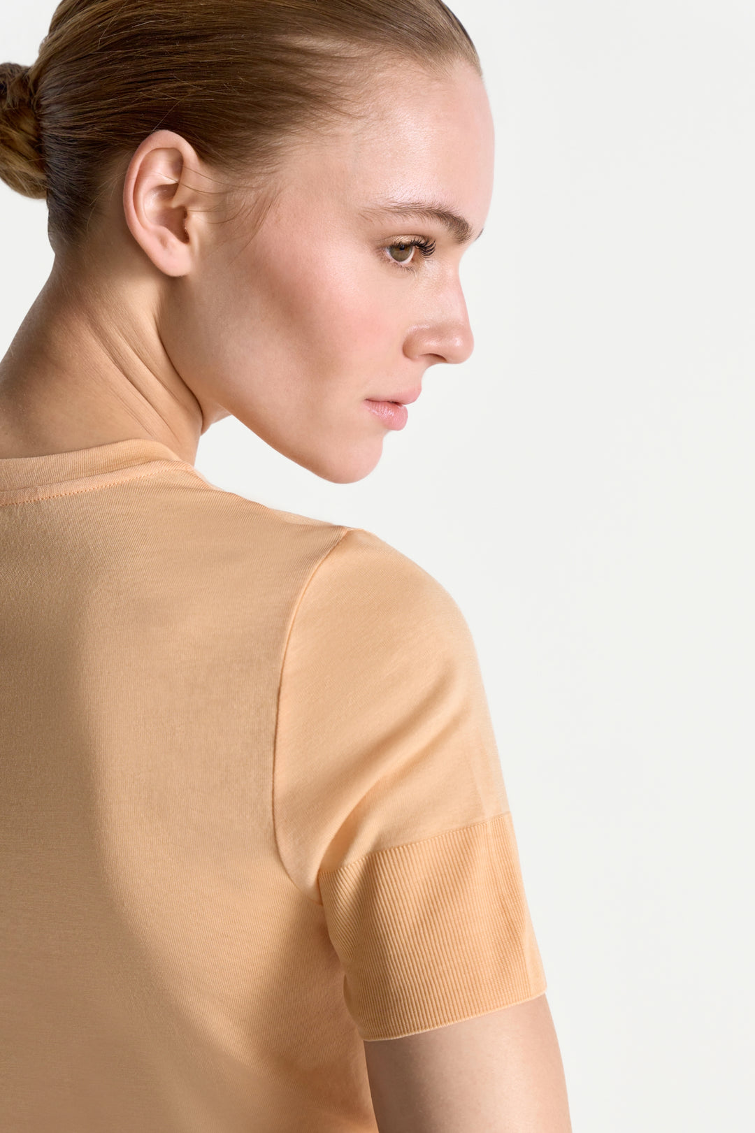 T Fineknit Shirt, soft papaya 305 Bild 5