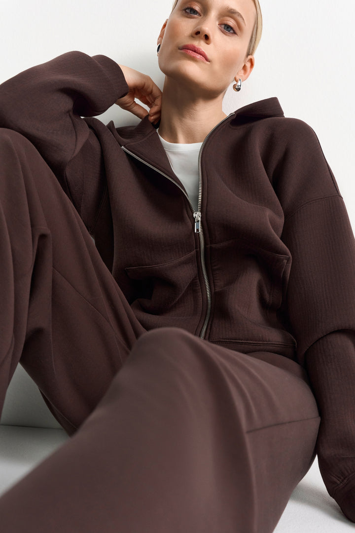Zip Jacket, dark chocolate 285 Bild 3