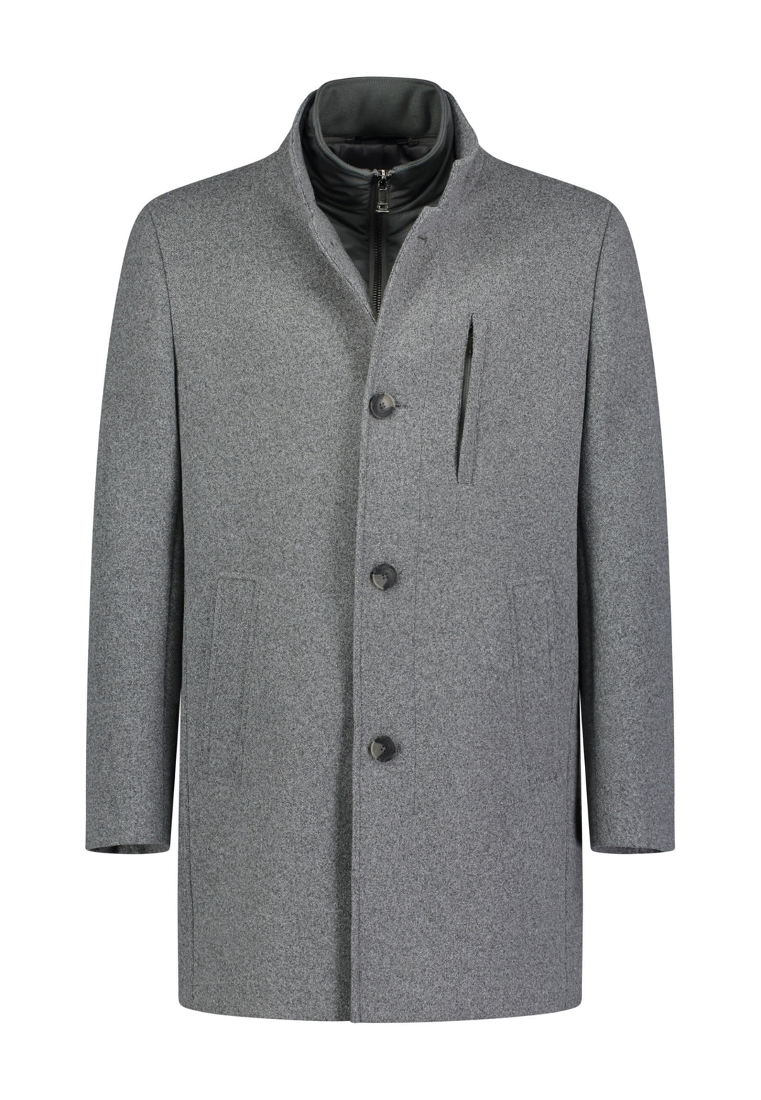 HERREN-MAENTEL POP, LIGHT GREY A050 Bild 1