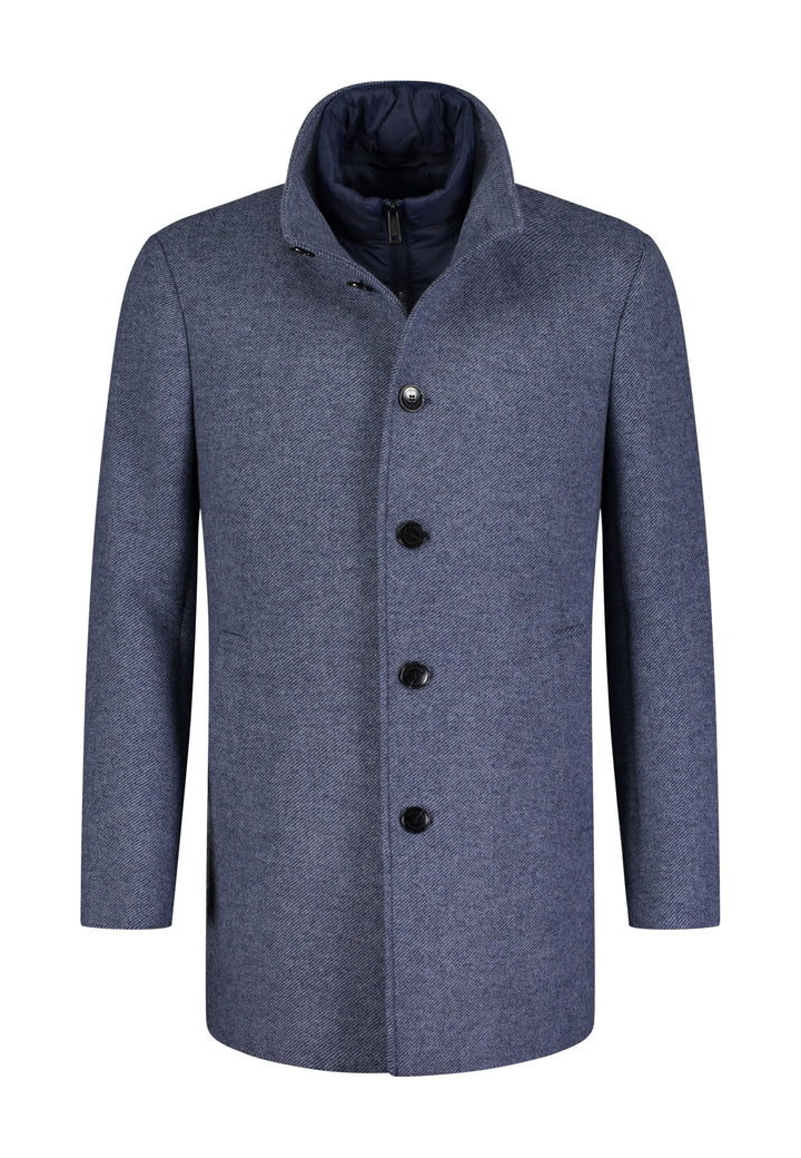HERREN-MAENTEL WOLLE, BLUE A420 Bild 1
