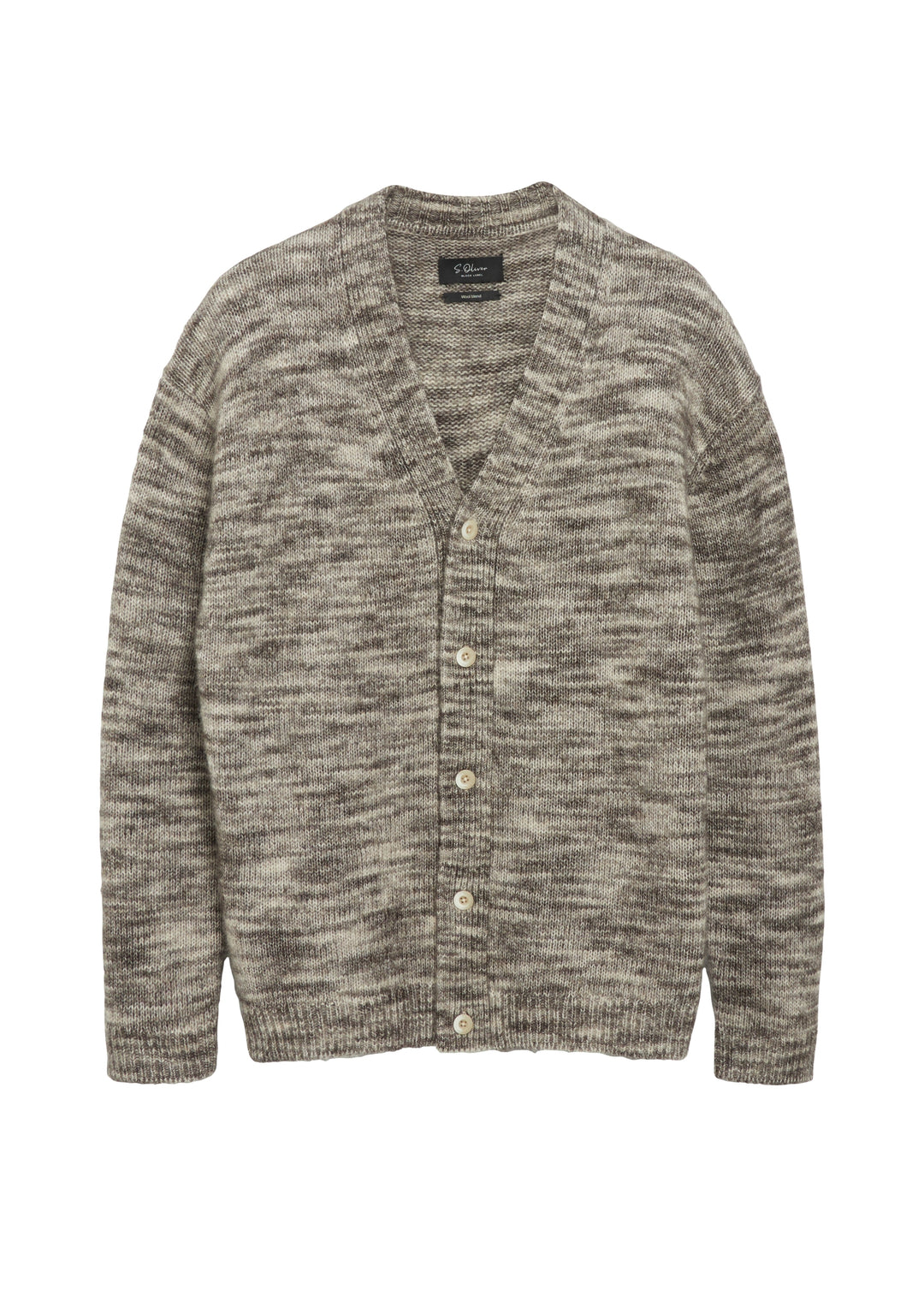 Strickjacke, GREY/BLACK 93X0 Bild 1