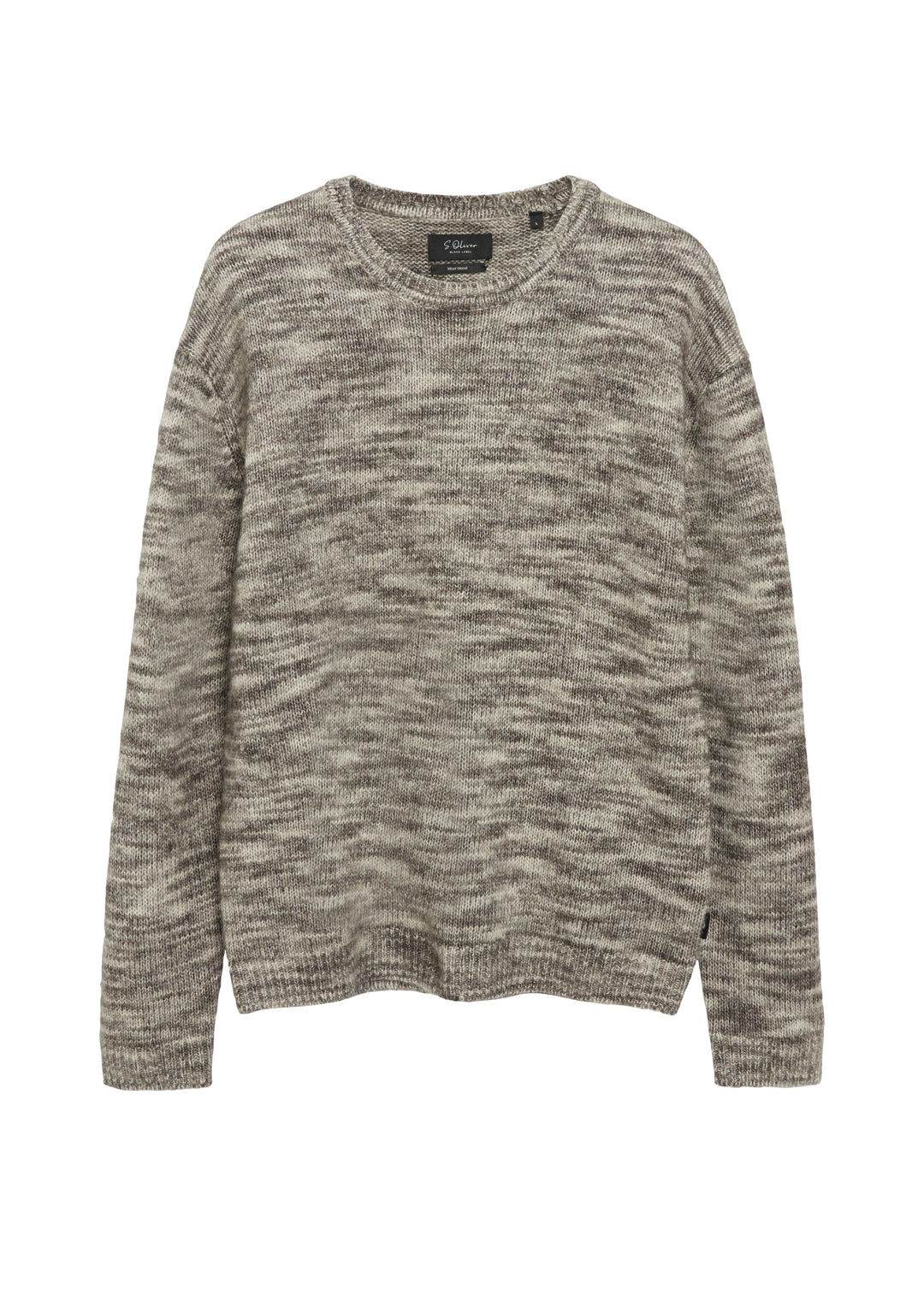 Strickpullover, GREY/BLACK 93X0 Bild 1