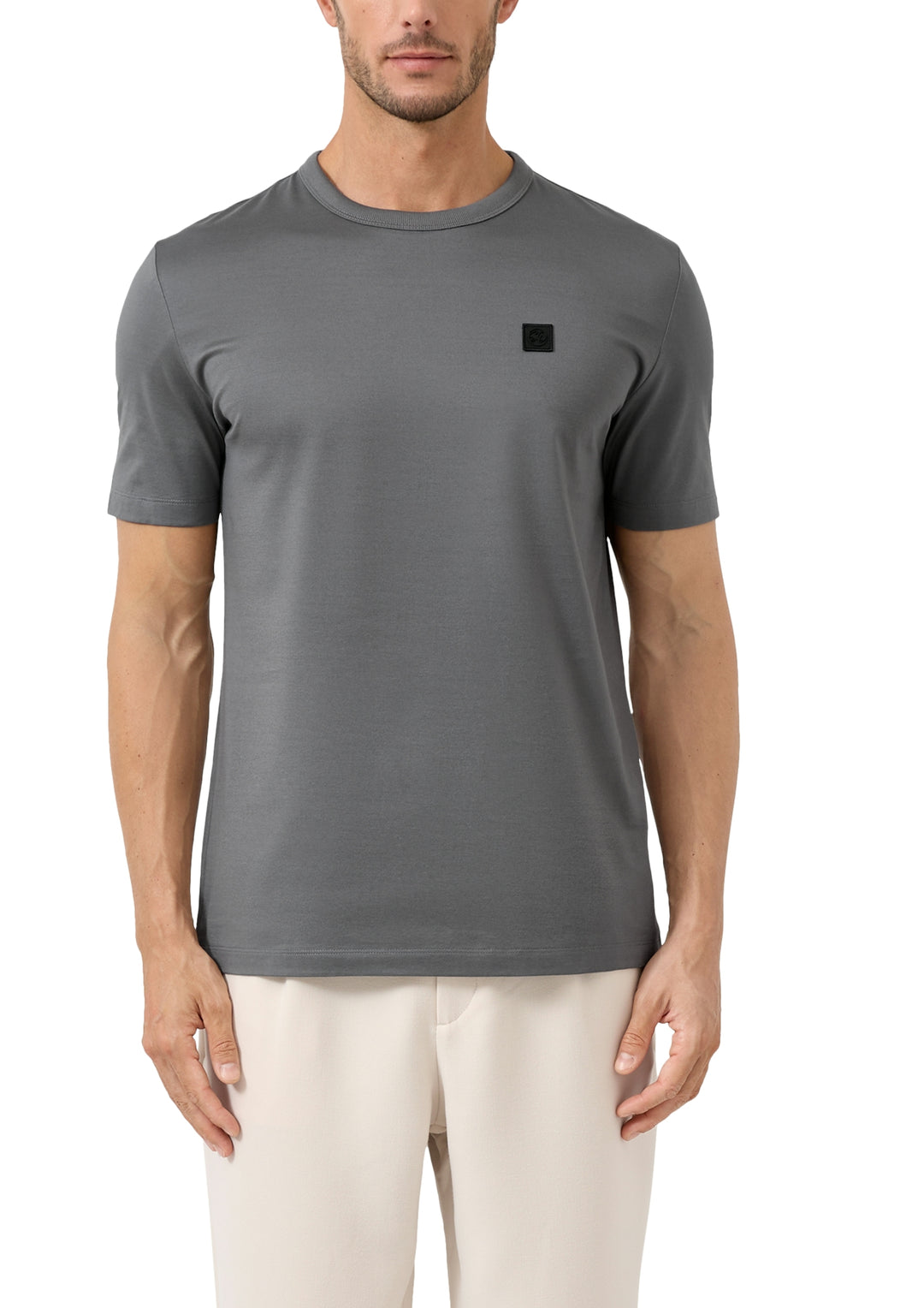 T-Shirt, GREY/BLACK 9839 Bild 3