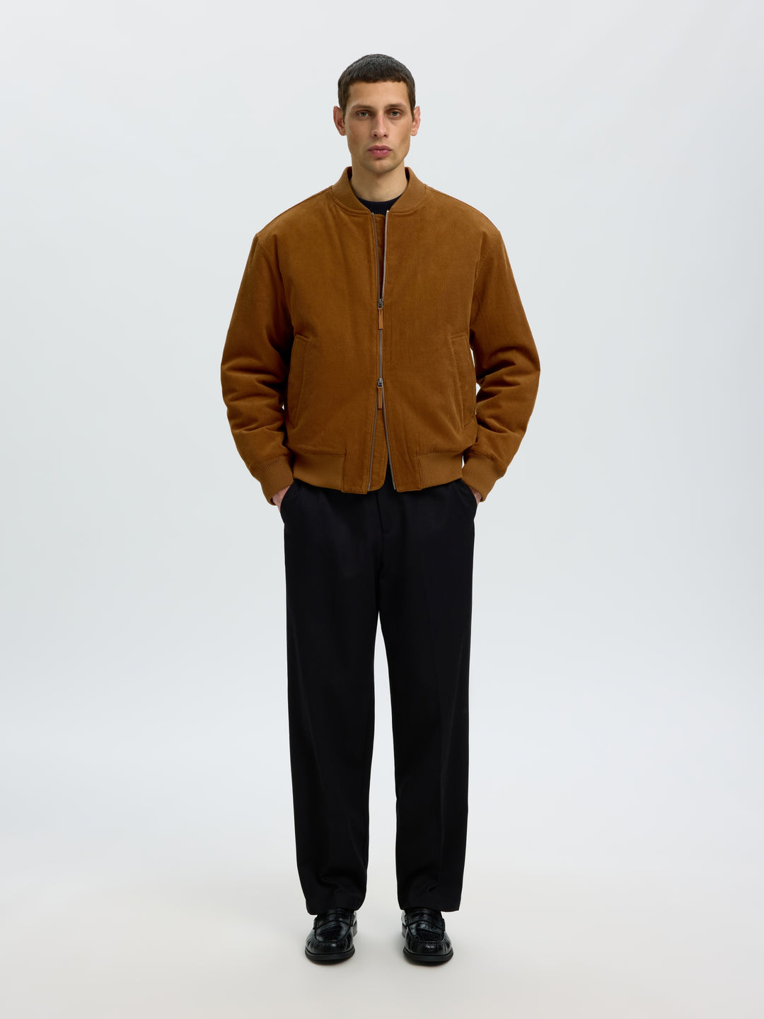 SLMDANIEL PADDED CORDEROY JKT, Monks Robe 186645 Bild 6