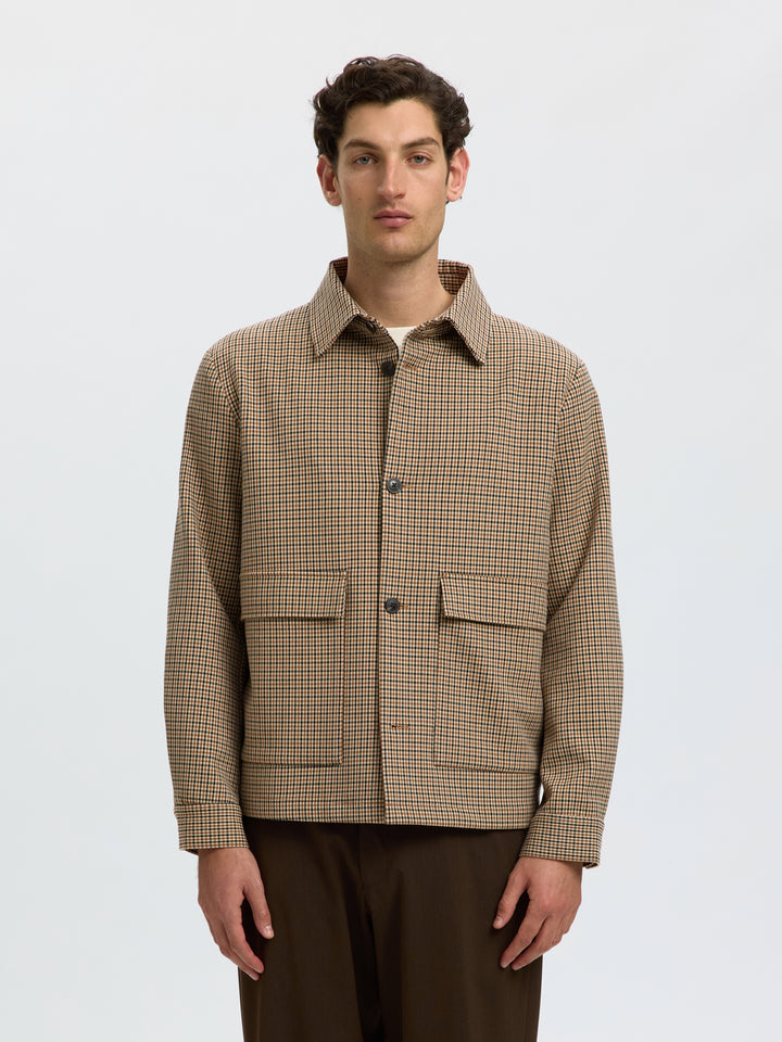 SLMREG-EZRA HYBRID BLZ, Monks Robe/CHECK 186645001 Bild 2