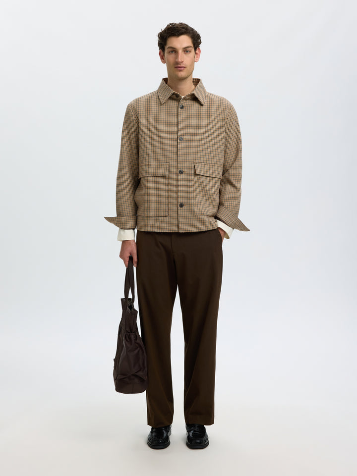 SLMREG-EZRA HYBRID BLZ, Monks Robe/CHECK 186645001 Bild 3
