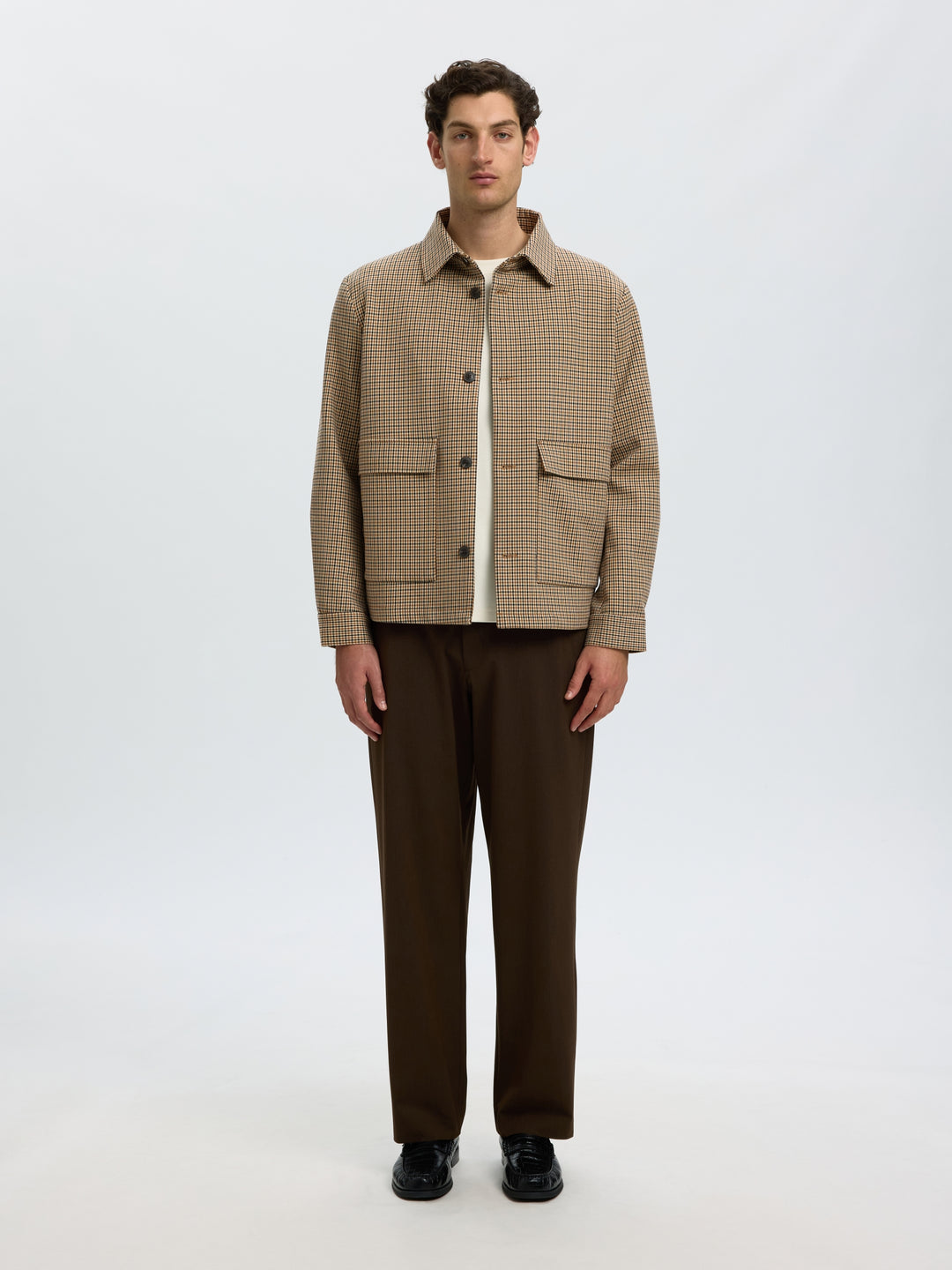 SLMREG-EZRA HYBRID BLZ, Monks Robe/CHECK 186645001 Bild 5