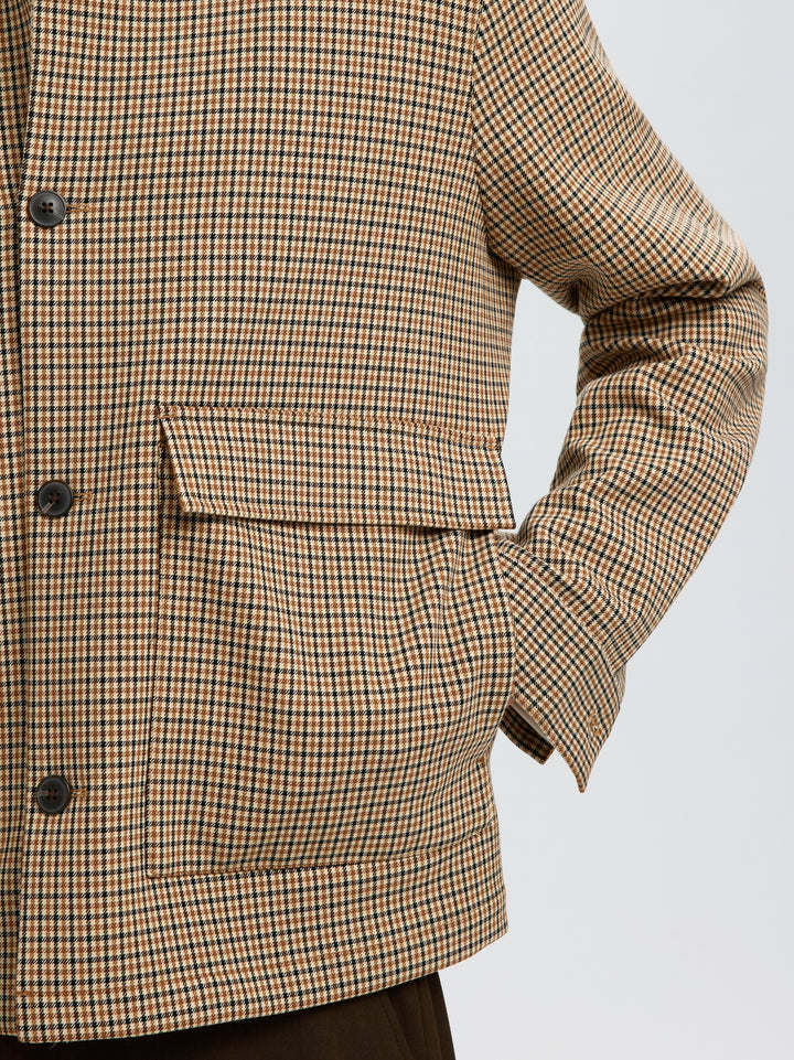 SLMREG-EZRA HYBRID BLZ, Monks Robe/CHECK 186645001 Bild 6