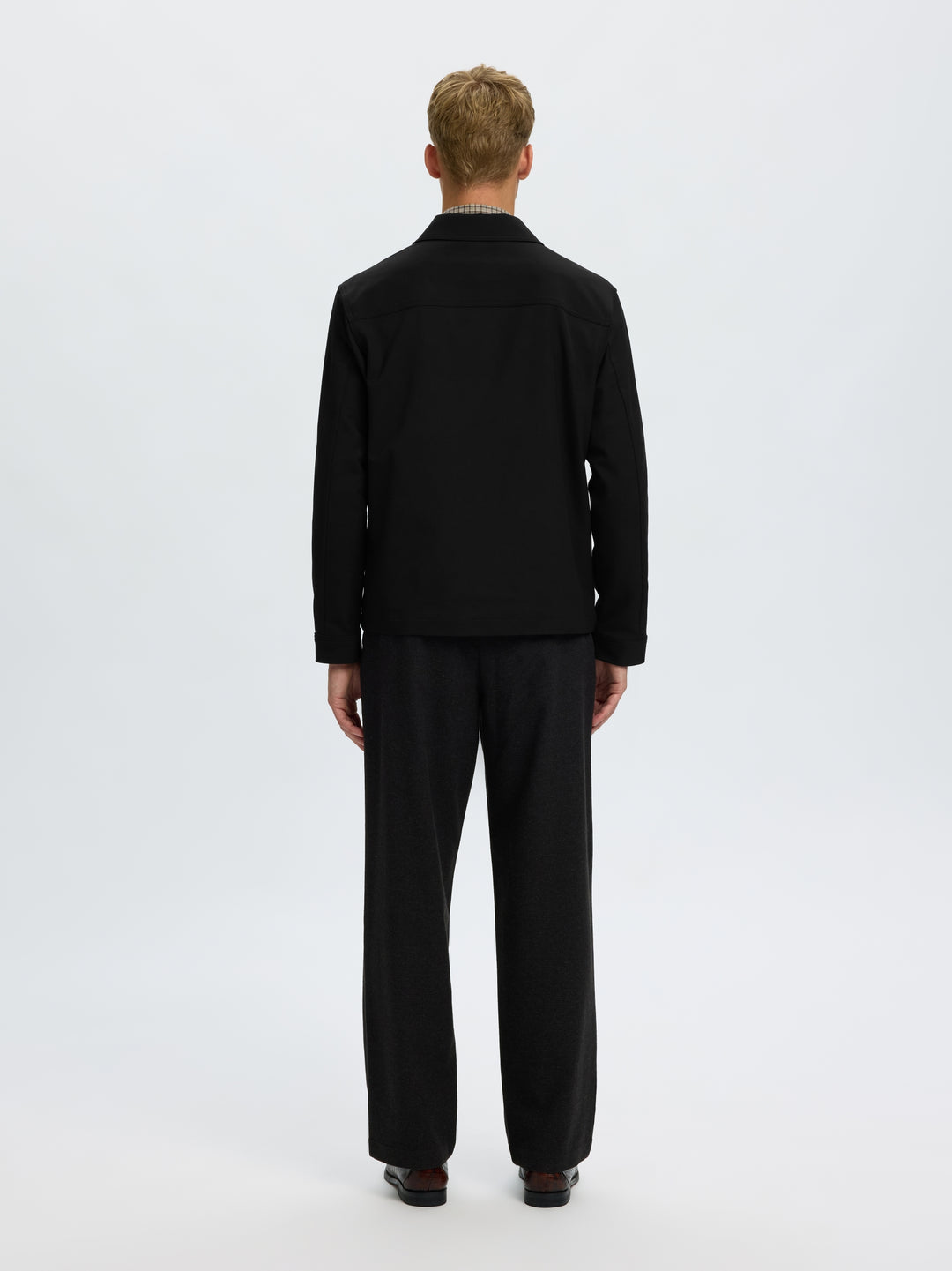 SLMREGULAR FINN ZIP JACKET NOOS, Black 179099 Bild 3