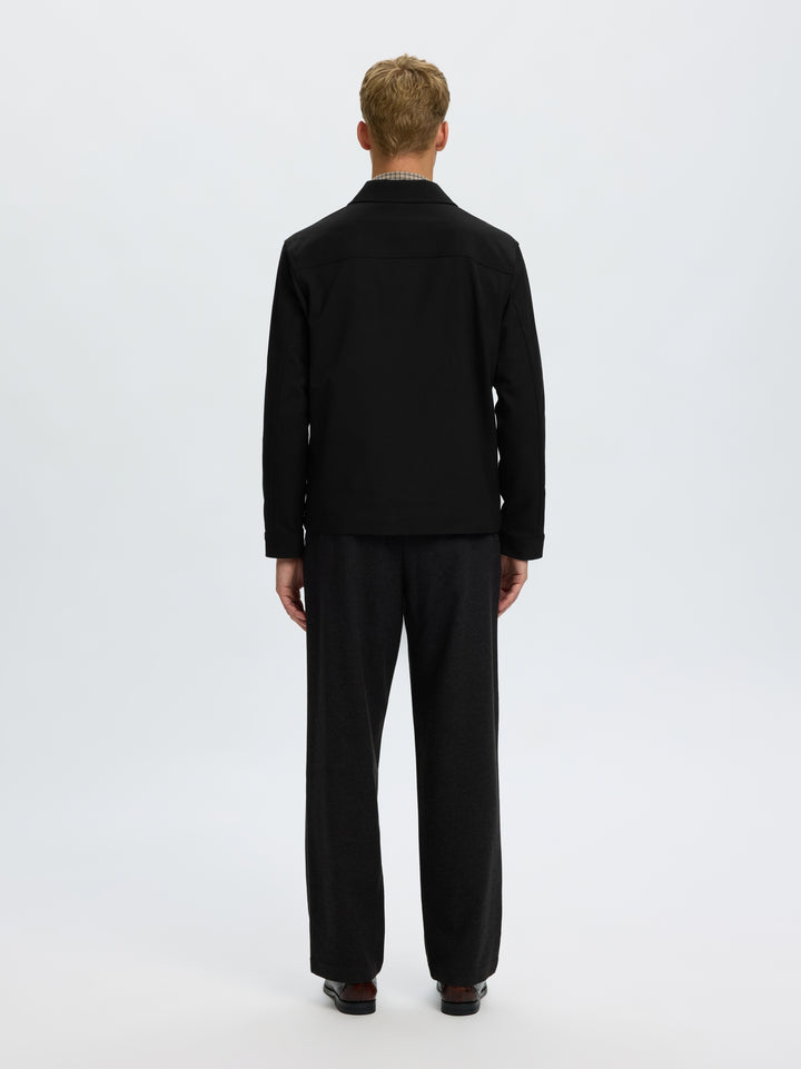 SLMREGULAR FINN ZIP JACKET NOOS, Black 179099 Bild 3