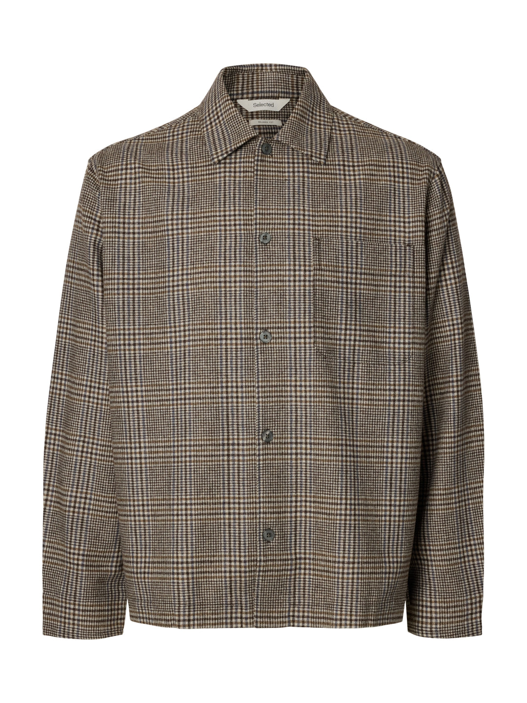 SLMRLXSVEND WT CHECK WOOL BLEND LIG, Delicioso/Mix 180751001 Bild 1