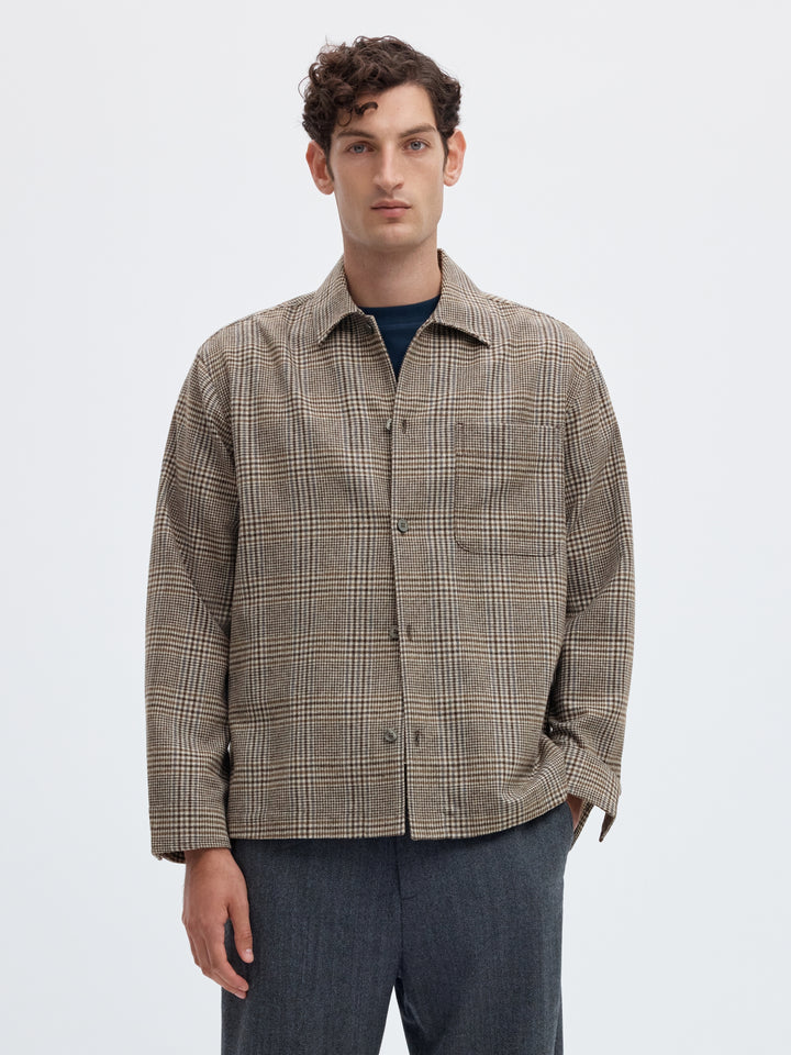 SLMRLXSVEND WT CHECK WOOL BLEND LIG, Delicioso/Mix 180751001 Bild 2