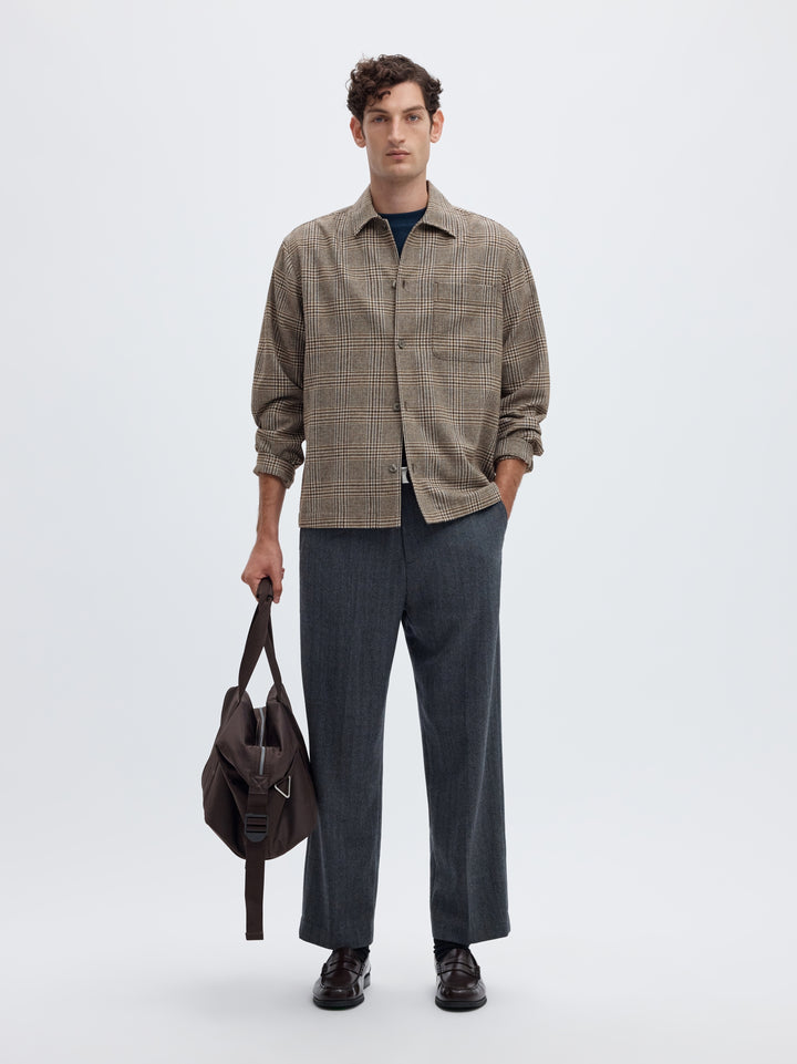 SLMRLXSVEND WT CHECK WOOL BLEND LIG, Delicioso/Mix 180751001 Bild 6