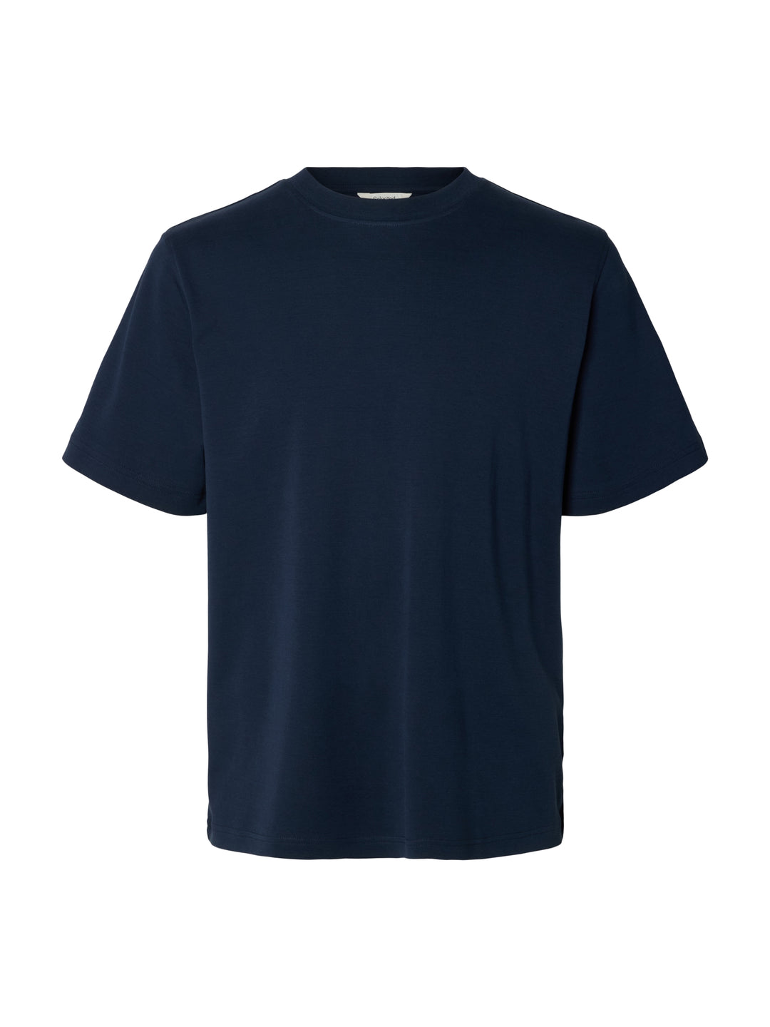 SLMTAJ MID WGT PEACH SS O-NECK TEE, Sky Captain 186839 Bild 1