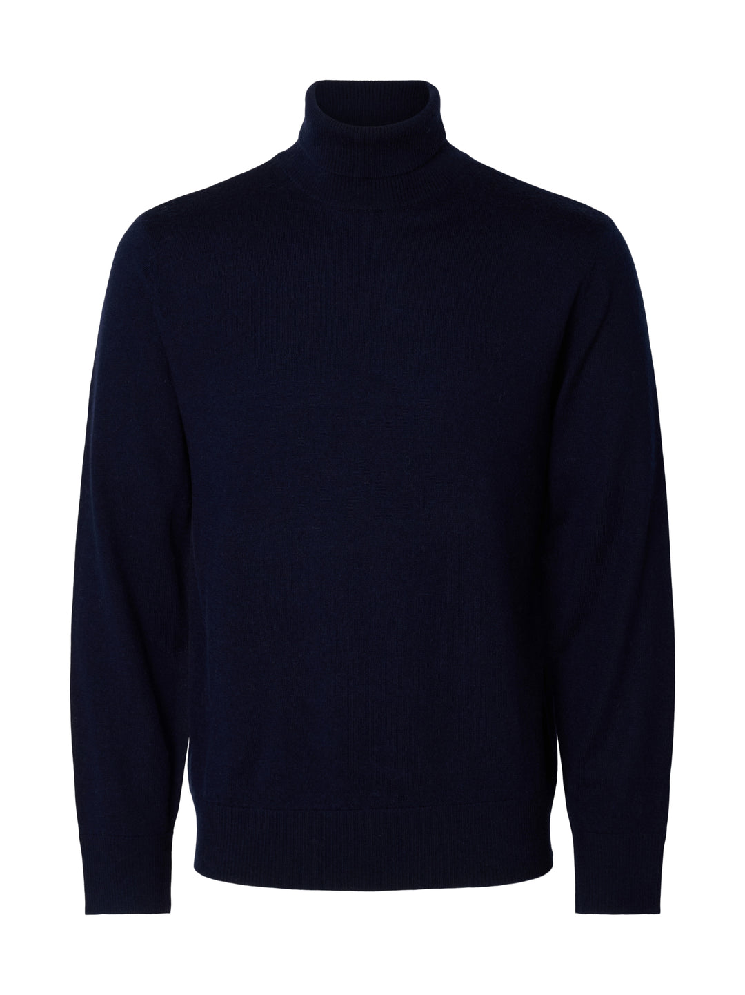 SLMTRAY BRUSHED LS KNIT MERINO ROLL, Navy Blazer 178814 Bild 1
