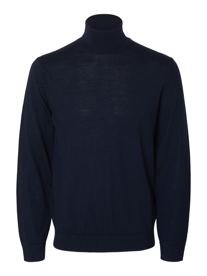 SLMTRAY LS KNIT MERINO ROLL NECK NO, Navy Blazer 178814 Bild 1