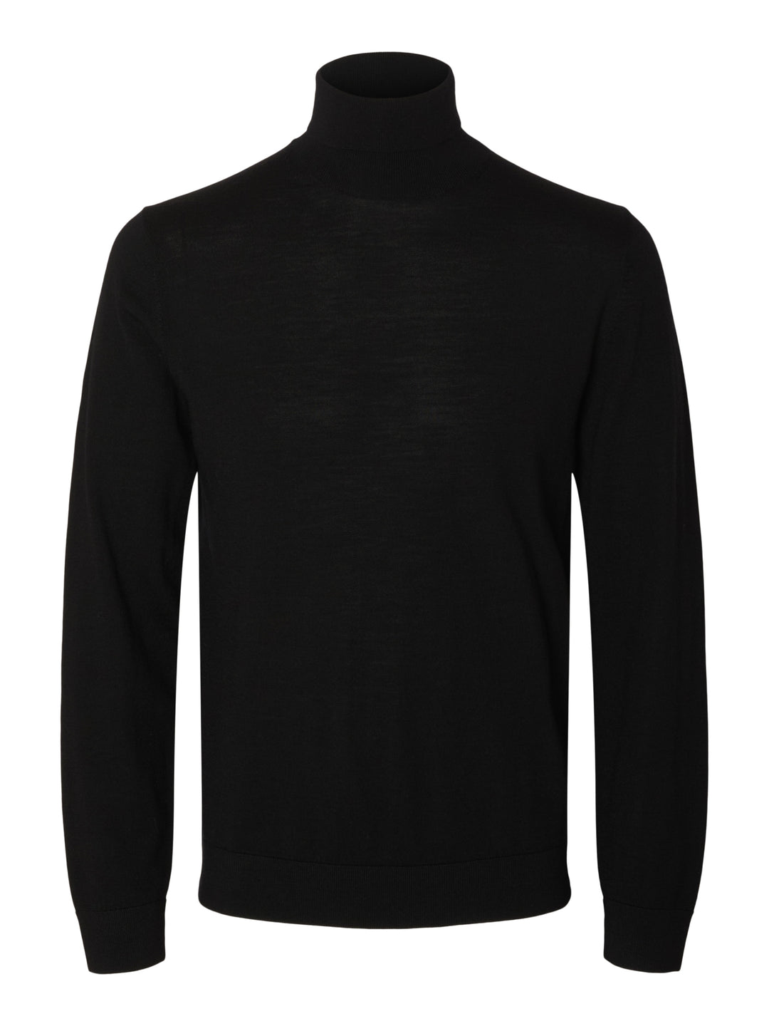 SLMTRAY LS KNIT MERINO ROLL NECK NO, Black 179099 Bild 1